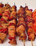 Шашлык из филе курицы