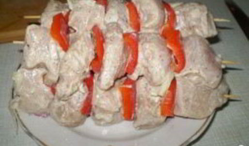 шашлык из филе курицы