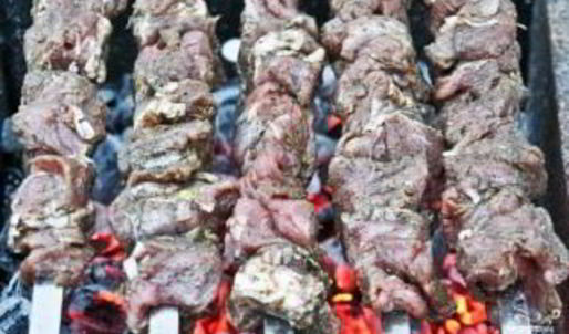шашлык из говяжьей вырезки