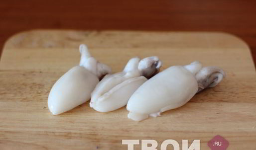 шашлык из кальмара