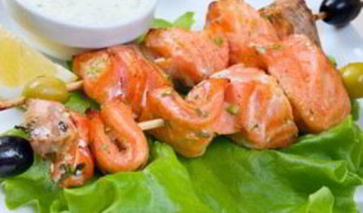 шашлык из кижуча