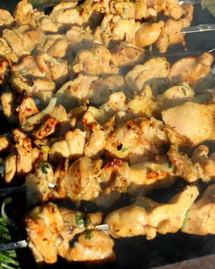 Рецепт шашлык из куриного филе на минералке