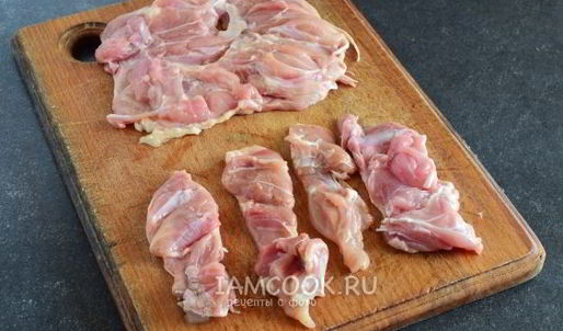 шашлык из куриного филе в духовке