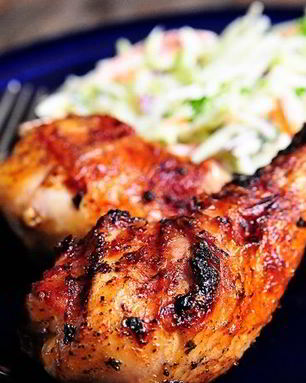 Шашлык из куриных ножек на шампурах