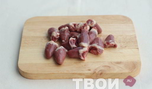 шашлык из куриных сердечек