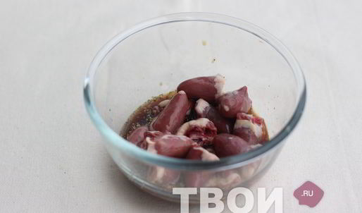 шашлык из куриных сердечек