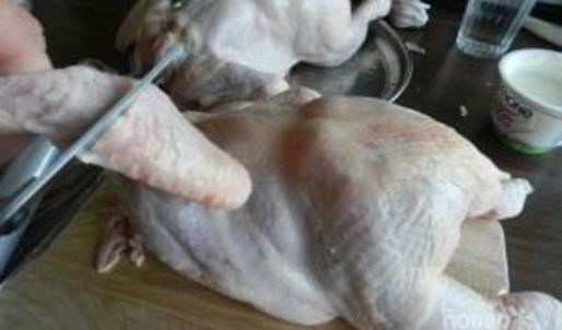 шашлык из курицы на минеральной воде