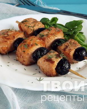 Шашлык из лосося