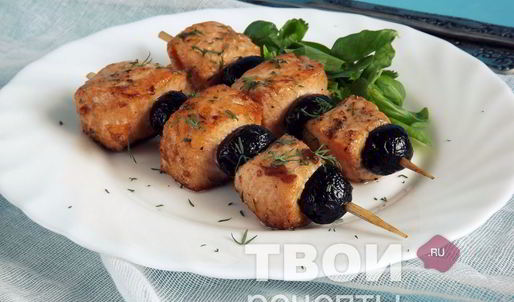 шашлык из лосося