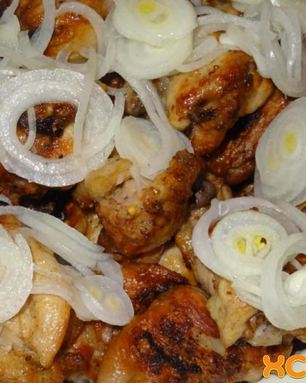 Шашлык из окорочков