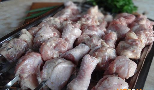 шашлык из окорочков