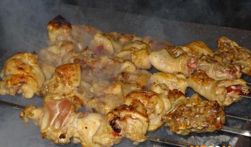 шашлык из окорочков