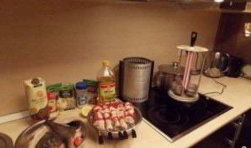 шашлык из осетра