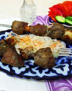 Шашлык из печени