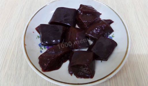 шашлык из печени