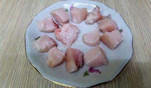 шашлык из печени