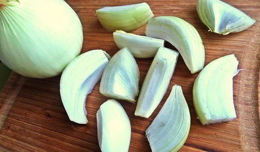 шашлык из печенки с луком и фенхелем