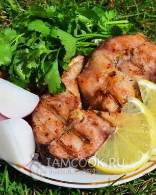 Шашлык из сазана