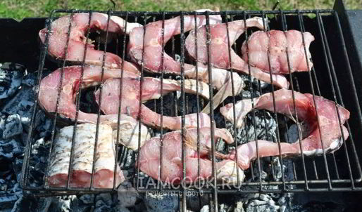 шашлык из сазана