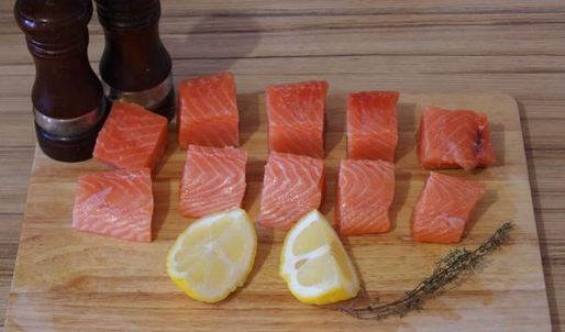 шашлык из семги