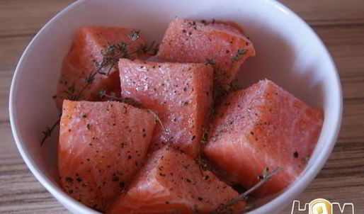 шашлык из семги