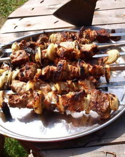 Рецепт шашлыка из свинины маринованной в кефире