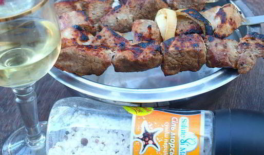 шашлык из свинины маринованной в кефире