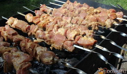 шашлык из свинины на минеральной воде