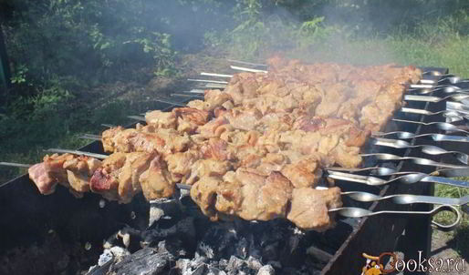 шашлык из свинины на минеральной воде