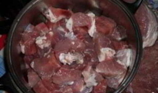 шашлык из свинины с лимоном