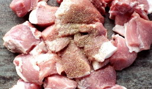 шашлык из свинины с винным уксусом