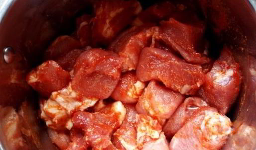 шашлык из свинины с винным уксусом