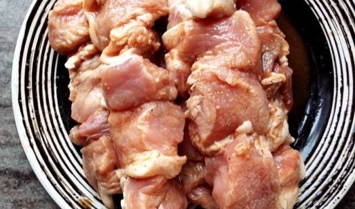 шашлык из свинины с винным уксусом
