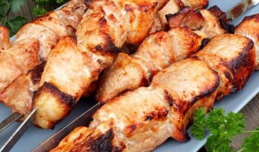 шашлык из свинины с винным уксусом