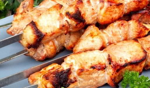 шашлык из свинины с винным уксусом