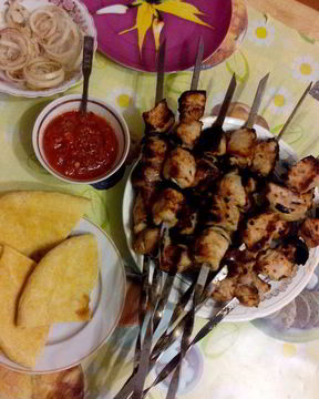 Шашлык из свинины в уксусном маринаде