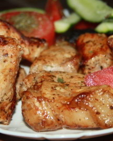 Рецепт шашлыка из свиного эскалопа