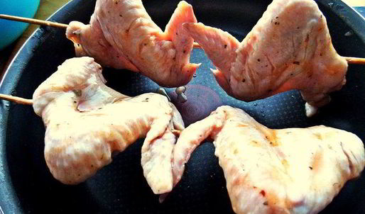 шашлык крылатый