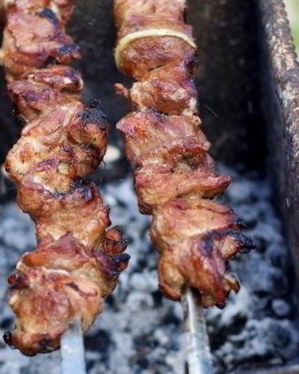 Рецепт шашлыка по-кавказски из свинины