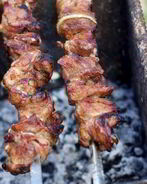 Шашлык по-кавказски из свинины