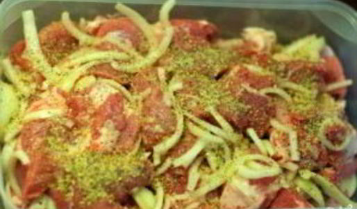 шашлык по-кавказски из свинины