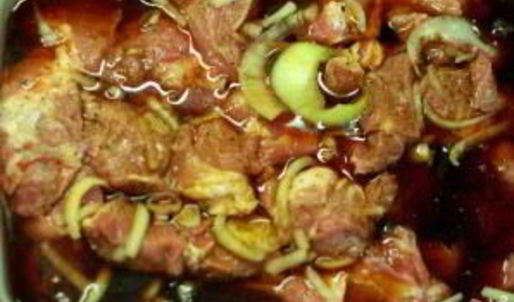 шашлык по-кавказски из свинины