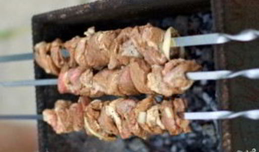 шашлык по-кавказски из свинины
