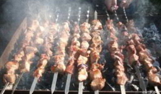 шашлык свиной в пиве