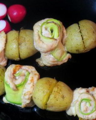 Сочные куриные шашлычки