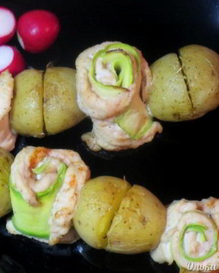 Рецепт сочных куриных шашлычков