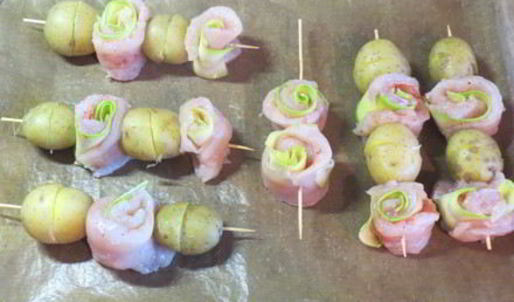 сочные куриные шашлычки