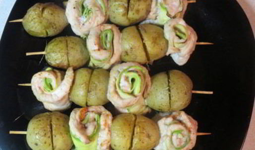 сочные куриные шашлычки