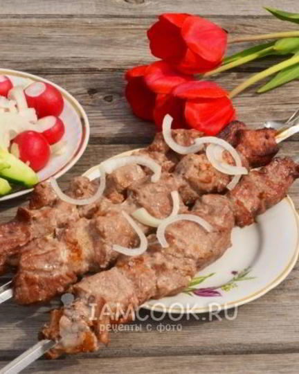 Рецепт советского шашлыка