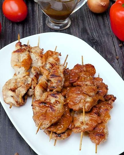 Рецепт японских шашлычков